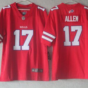 Josh Allen Bills Red Jersey